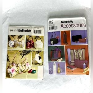 Simplicity & Butterick Accessories Patterns